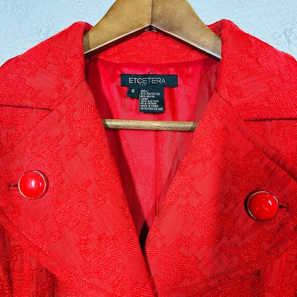 Etcetera Belted Trench Coat Long Winter Jacket Lined - 6 - Picture 4 of 4